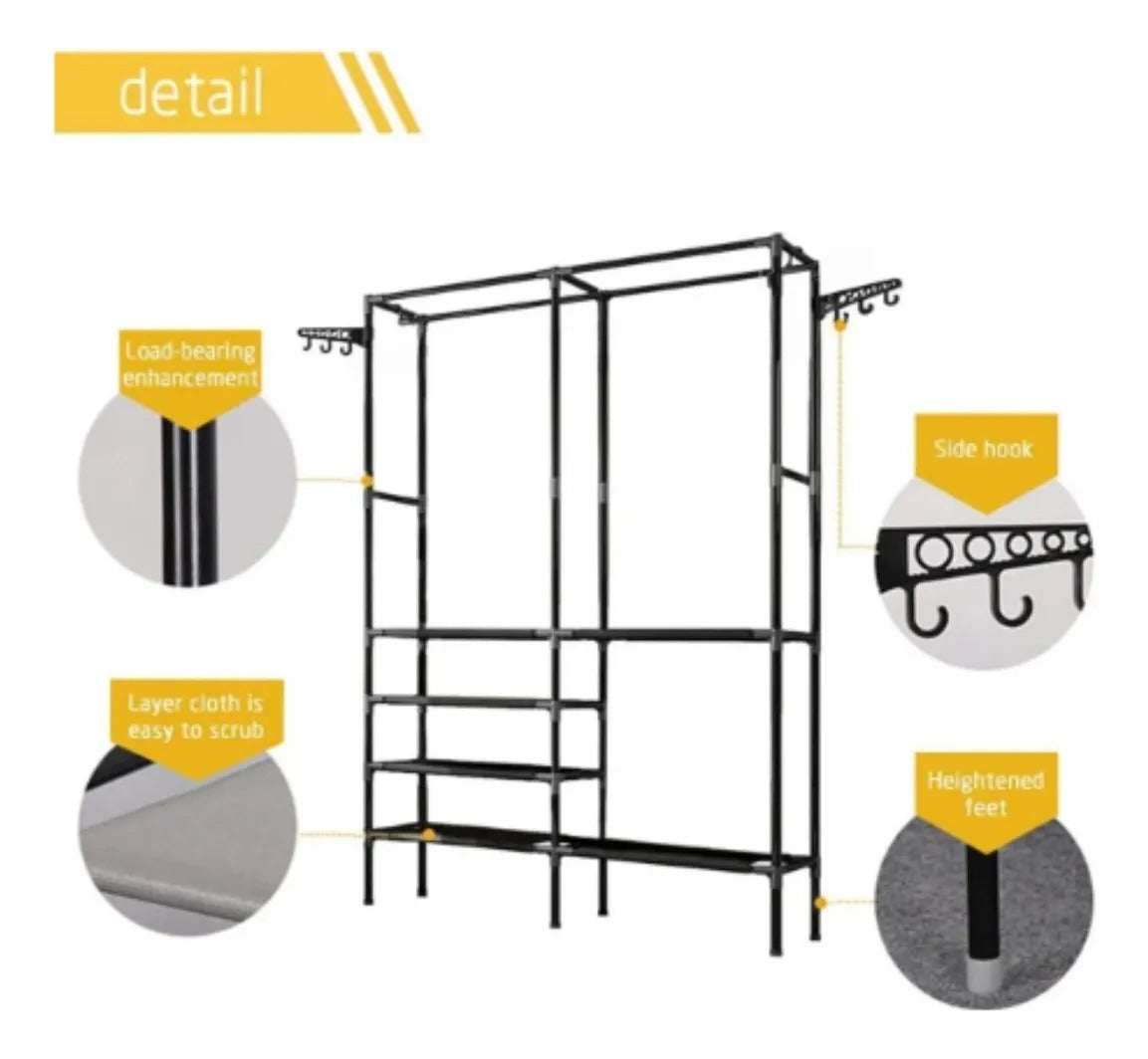 Organizador De Ropa Y Zapatos Armario