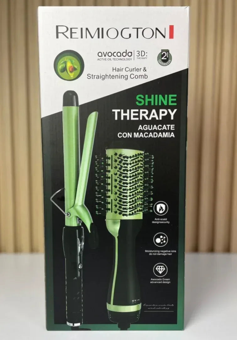 Cepillo +Pinza "Combo Aguacate Remington" - SoloOffertas.com